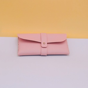 Étui à lunettes rétro souple, rectangulaire, couleur unie, portable, pour femmes 2024 - Product Image 4
