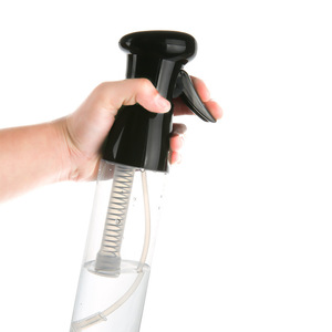Trigger Sprayer Bottle Portable Multi Purpose Empty <b>Spray</b> Bottle With Manual <b>Pump</b> For Home And Travel Use In Black Orange White - Product Image 3