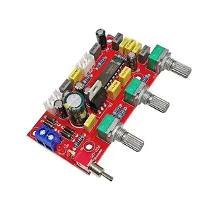 LM1036 OP-AMP Hifi Pre Versterker Voorversterker Volume Tone Treble Bass Loudness Controle Audio Versterker Board Voorversterker Pcb Vergadering