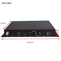Boîtier de lecture multimédia publicitaire numérique MPC1080P-NW Android 7.1.2 avec sortie HDMI 1080P et lecture en boucle automatique