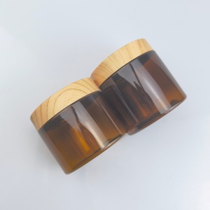 Nuevos Frascos de Plástico PET Transparente de 200g y 250g con Tapa con Diseño de Madera, Muestra Gratis, Envase Cosmético Esmerilado para Crema para el Cuidado de la Piel - Product Image 5