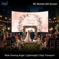 Pantalla LED de Alquiler Serie Jode RC P2.976 P3.91 P4.81, Panel de Aluminio Fundido a Presión de 8 kg para Escenarios Curvos, Video Wall para Conciertos y Bodas