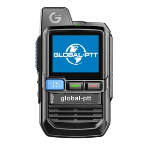 Wurui G0 Two-way Radio 4G Handheld Woki Toki Dual SIM Card Global Communication Walkie-talkie With GPS