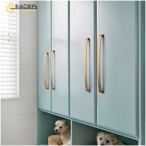 Phần Cứng Thẩm Mỹ EADER Bàn Tủ Quần Áo Tủ Quần Áo Tay Cầm & Núm Thiết Kế Mới Nhất Brass Light Tay Cầm Tủ Sang Trọng - Product Image 3