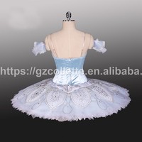 Tutu de ballet pour filles, robe de danse classique bleue personnalisée pour adultes, tutu de ballet professionnel à 12 couches pour femmes, compétition