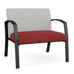 Silla de invitados bariátrica con marco de metal resistente, asientos cómodos - Product Image 1