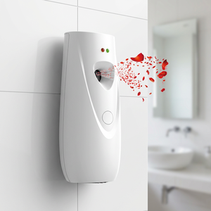 Dispensador Automático de Ambientador en Aerosol, Montaje en Pared o de Pie, Uso Comercial y Doméstico, 3 Ajustes de Liberación de Aroma/Bruma - Product Image 1