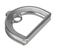 Voile d'ombrage d'approvisionnement direct d'usine Ezi Hold anneau en D en acier inoxydable avec une oreille pour la structure d'ombrage suspendue et tendue