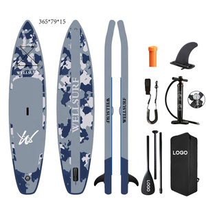 Nouveau design 12ft 365cm gonflable stand up paddle board Racing Board Fusion Drop Stitch Gonflable Sup Paddle Board Pour Surfin - Product Image 6