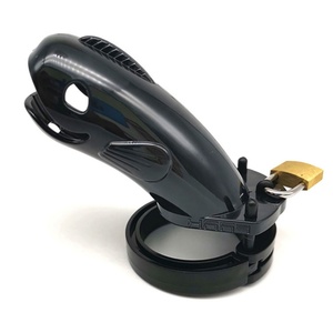 FRRK-25 Plastic Dragon Head Cock Cage Colorful Male Chastity Cage Bdsm Sex Toy Delay Ejaculation for Men - Product Image 2