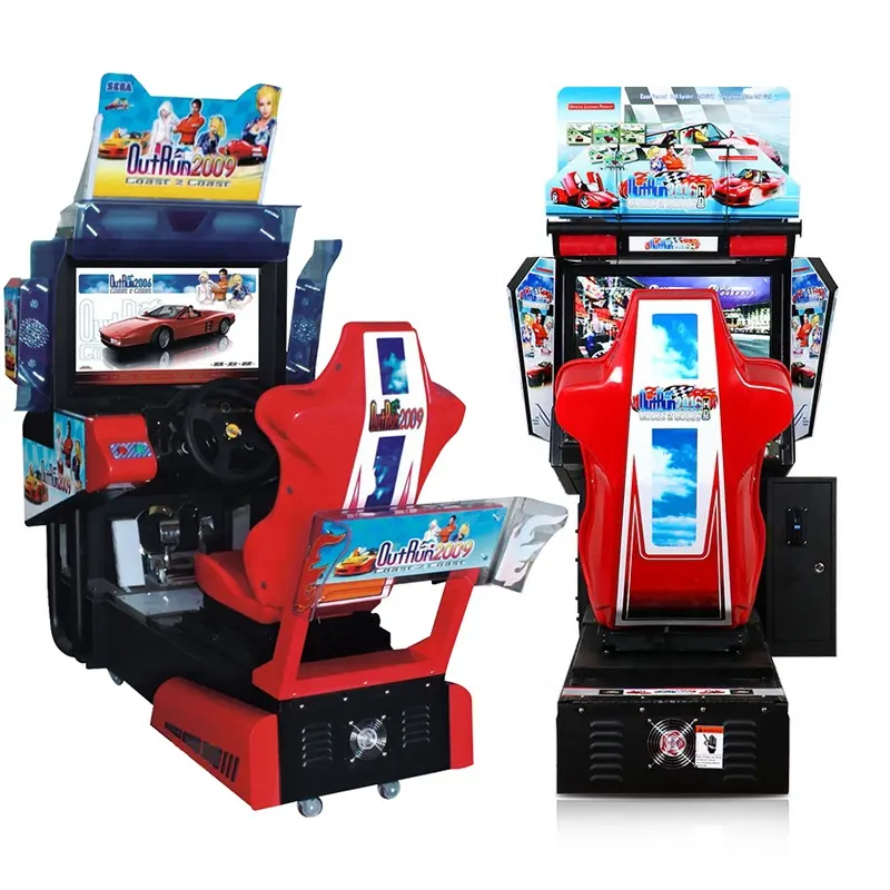 Jetonlu oyunlar Arcade oyun makinesi araba oyunları/jetonlu oyunlar Arcade araba yarışı/2 In 1 araba Arcade