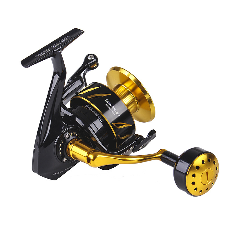fake fishing reels Amazon.com: N/A Spinning Reel 2000-7000 Ultralight Max Drag 15kg 5.2:1 Surfcasting Spinning Reel Saltwater Jigging (Size : 6000 Series) : Sports & Outdoors Prevents backlashes The Fake Van Staal from