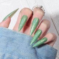 Easywell nouvelle arrivée 30 pièces ongles longs Stiletto presse sur la conception presse sur les ongles conception longue à la main presse artificielle sur les ongles