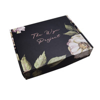 Boîte cadeau en papier de luxe personnalisée, grande, pliable, pour le rangement, boîte à fleurs, boîte à gâteau
