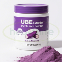 Poudre de Patate Douce Violette Naturelle en Gros, OEM, Instantanée, Déshydratée, Poudre d'Igname Violette UBE