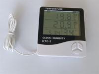Station météo d'usine en gros : horloge, thermomètre, hygromètre, température et humidité intérieure/extérieure
