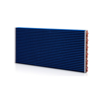 Condenseur d'air Tube de cuivre Bobine d'évaporateur à ailettes en aluminium Échangeur de chaleur Refroidisseur de surface