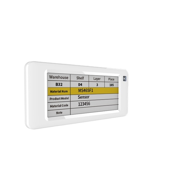 Retail Store Ble 5.0 E Ink Digital Price Tags 2.9 Inch EPaper Cloud System Display NFC ESL Electronic Shelf Label