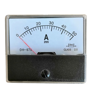 Amperímetro de corriente de medidor de panel de amperios analógicos de 30A y 30A, 1 unidad - Product Image 3