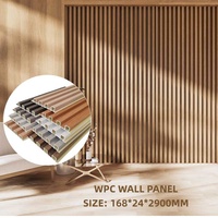 Panneaux muraux WPC modernes de haute qualité pour villa, chambre, salon et hall, avec solutions de design graphique