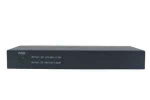 Wholesale Custom 8 Ports 1 Sfp 10/100/1000M Poe Switch With Fiber Media Converter Camera