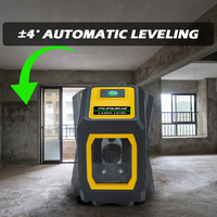 Alat Laser Level Self Leveling Garis Silang Hijau 2 Garis untuk Menggantung Gambar, Ubin, Renovasi Rumah, Proyek Dalam Ruangan