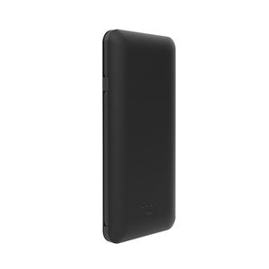 Compras en línea de Nuevo Banco de la energía 10000mAh con carga rápida con enchufe de CA y 3 construido en cable powerbank settpower RSQ3-A - Product Image 2