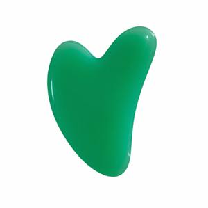 Rouleau de massage facial en résine pour lifting, anti-âge, SPA facial, ensemble de rouleaux Gua Sha en résine verte - Product Image 6