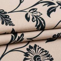Tissu tricoté en soie de lait Spandex/Polyester, style floral, extensible, infroissable, respirant, léger, 150 GSM, pour canapé, directement de l'usine