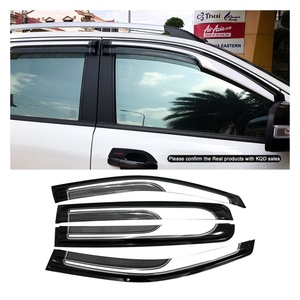 อุปกรณ์ตกแต่งภายนอกรถยนต์ คุณภาพสูง ประสิทธิภาพเยี่ยม แผ่นบังแดดหน้าต่างรถยนต์ ป้องกันฝน สำหรับรถฟอร์ด เรนเจอร์ - Product Image 1