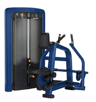 Máquina de remo sentado ajustable de acero de grado comercial 2026, equipo completo de gimnasio para entrenamiento de músculo dorsal.