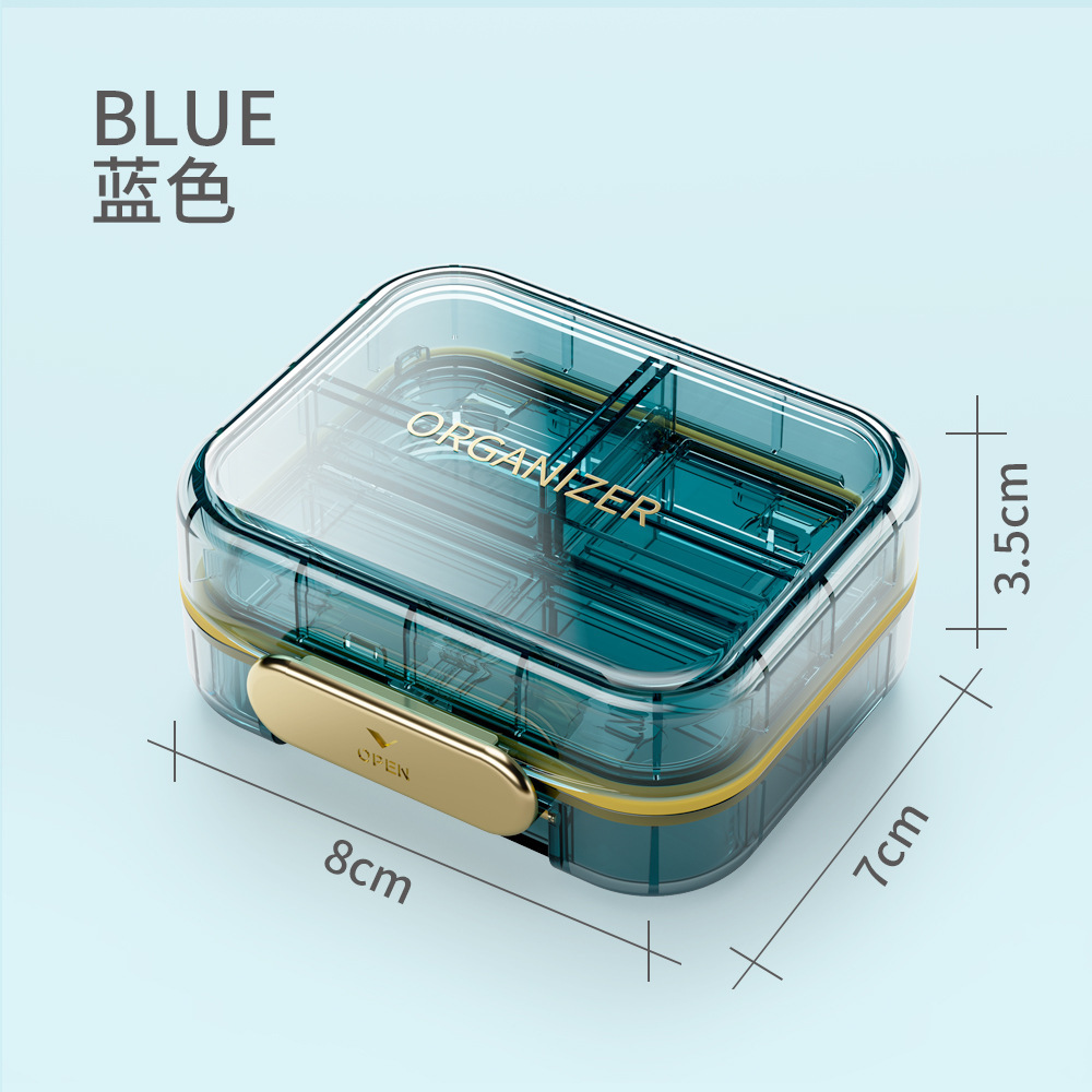Bleu transparent