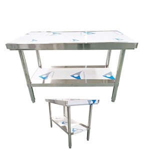 VICTORY KITCHEN Meilleure vente Table basse en acier inoxydable pour boulangerie et cuisine pour hôtel et restaurant - Product Image 6