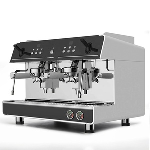 Cafetera Profesional Comercial con Dos Grupos Clásicos E61 para Espresso y Café, con Función de Muestra Profesional y Cápsulas Turcas - Product Image 1