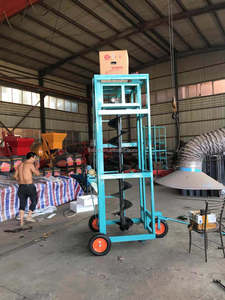 Máy Đào Thuận Tiện Cho Xây Dựng Cột Điện/Đất Cứng Máy Khoan Đất Xăng Di Động - Product Image 6