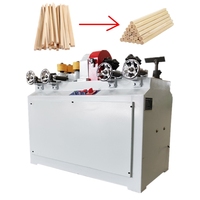 Machines automatiques à bois Mb9010t Mquina Para Hacer Palos De Escobas Machine de fabrication de barres rondes en bois