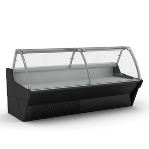 Congelador de conservación de carne de supermercado Vitrina de carne Refrigerador de exhibición comercial Congelador - Product Image 1