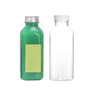 Food Grade Empty Transparent Beverage Milk Juice 250 ml <strong>500</strong> ml PLA <strong>Plastic</strong> Drinking <strong>Bottle</strong> With Cap - Product Image 2