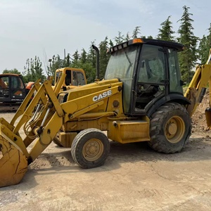 Retroexcavadora Amarilla SOLG Modelo 2020, Equipo de Construcción con Motor Cummins, Bomba PLC y Caja de Cambios - Product Image 3