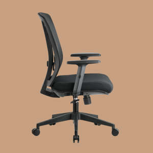 Silla Ejecutiva Giratoria de Diseño Nuevo, Silla de Oficina con Reposabrazos Giratorios y Elevables, Reposapiés Ajustable - Product Image 6