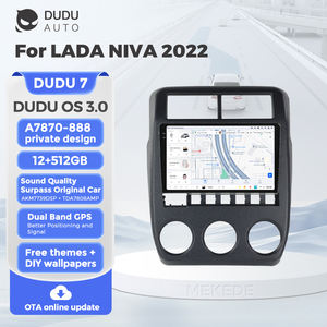 DUDUAUTO pour LADA NIVA <span class=keywords><strong>2022</strong></span>, système multimédia Android modifié pour voiture, navigation Bluetooth, Car-play, écran de recul - Product Image 1