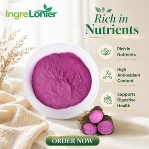 Fabrikverkauf: 100 % natürliches lila Yams-Pulver (<span class=keywords><strong>Ube</strong></span>-Pulver), gefriergetrocknetes lila Yams-Pulver, lila Yams-Aromatisierung - Product Image 3