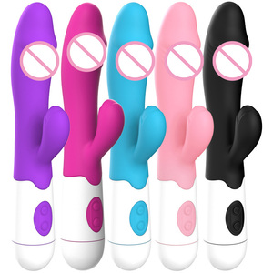 30 Modes USB Rechargeable Clitoris Stimulation Sex Toys Soft <strong>Rabbit</strong> G-spot <strong>Vibrator</strong> for Women - Product Image 1