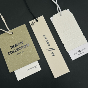 Nuova etichetta di abbigliamento di lusso con logo personalizzato - Product Image 2