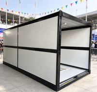 Maison Modulaire Préfabriquée en Conteneurs 10x20, Aménagement Personnalisé pour Camps de Travail à l'Étranger, Dortoirs du Personnel et Bureaux