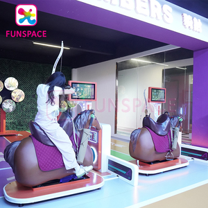 Funspace <span class=keywords><strong>pas</strong></span> <span class=keywords><strong>cher</strong></span> prix projection interactive jeu d'équitation simulateur de tir équipement de jeu pour parc d'attractions - Product Image 1