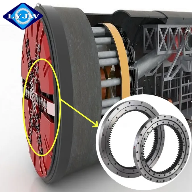 Luoyang JW 1100mm 터널 보링 머신 높은 축 방향 하중 회전 베어링 I.505.20.00.C I.650.20.00.C 판매
