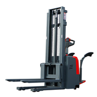 Promotion Exceptionnelle : Chariot Élévateur Électrique Autoporté 1.5T 2T avec Coque en Fer, Hauteur de Levage 6m, Chariot Élévateur Robuste