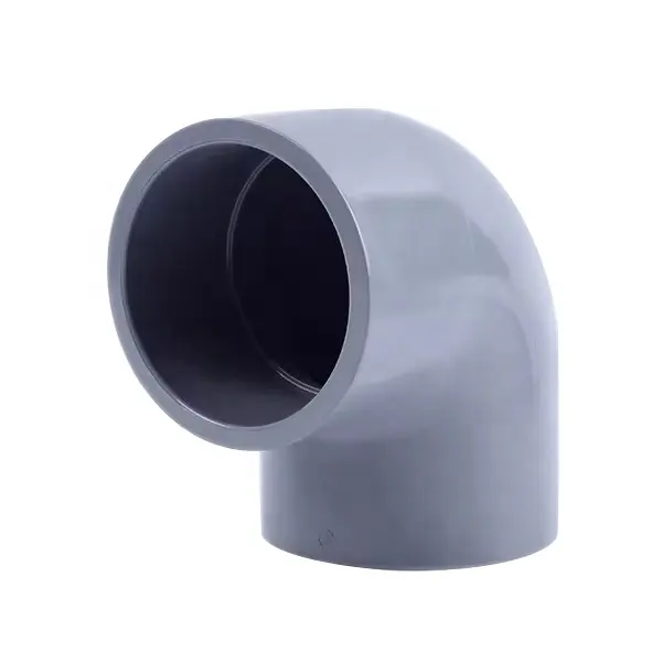 Supply High Quality Plastic Elbow Connector 1/2 Inch 3/4 Inch CPVC 90 Degree Elbow Fittings