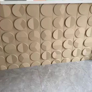 Panel de textura de componentes de PU con estructura de ladrillo de nueve rejillas, piedra cultural hueca para pared de fondo, ligero e impermeable - Product Image 3